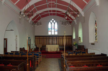 nave looking east January 2008